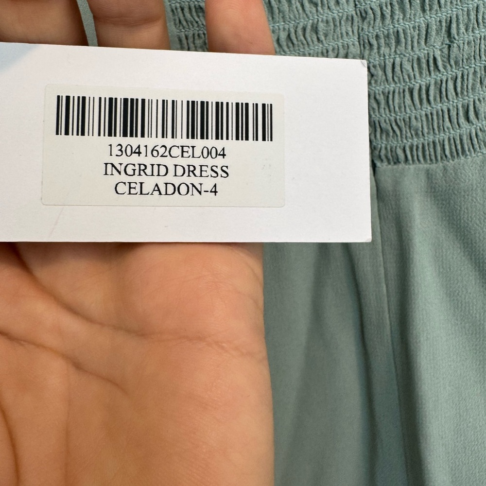 Reformation Mint Green Maxi Dress - Picture 6 of 8